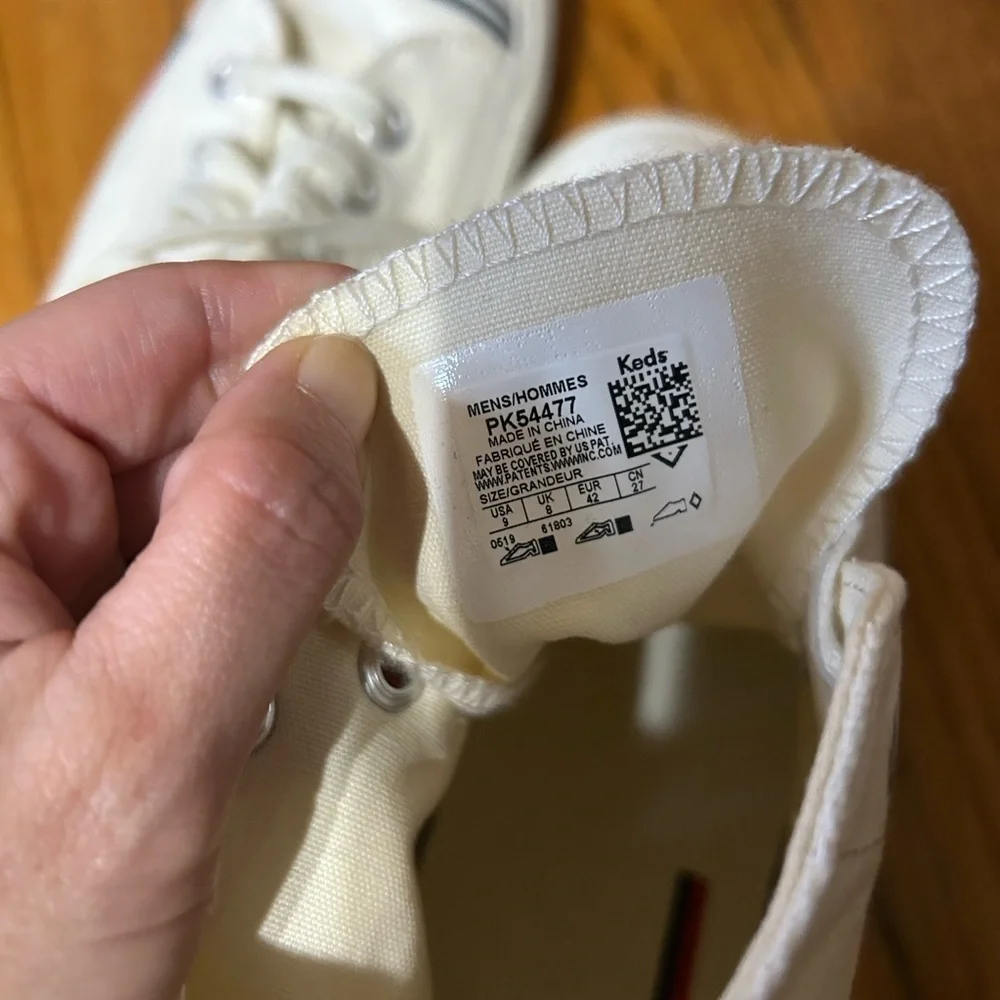 Pro-Keds Royal Hi White  - Men's Size 9